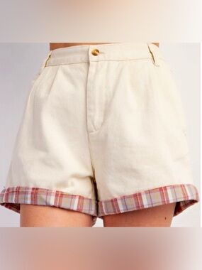 NWT EASEL Twill Shorts